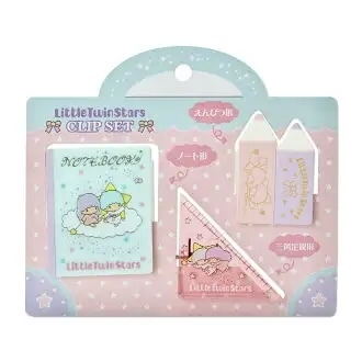 雙子星kikilala 造型夾子｜Sanrio 日本