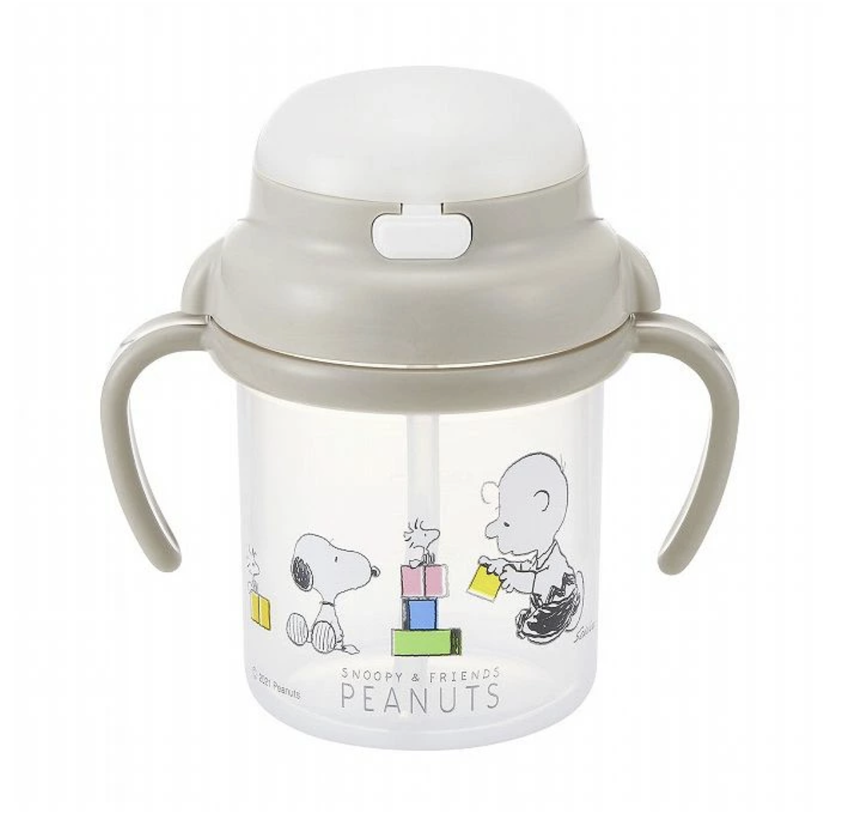 日本製 Snoopy 吸管杯 8m+