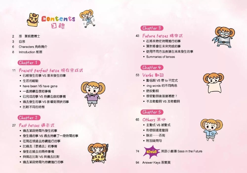 Rosie Easy English 露思兔子 漫畫學Grammar（Tenses時態篇2）