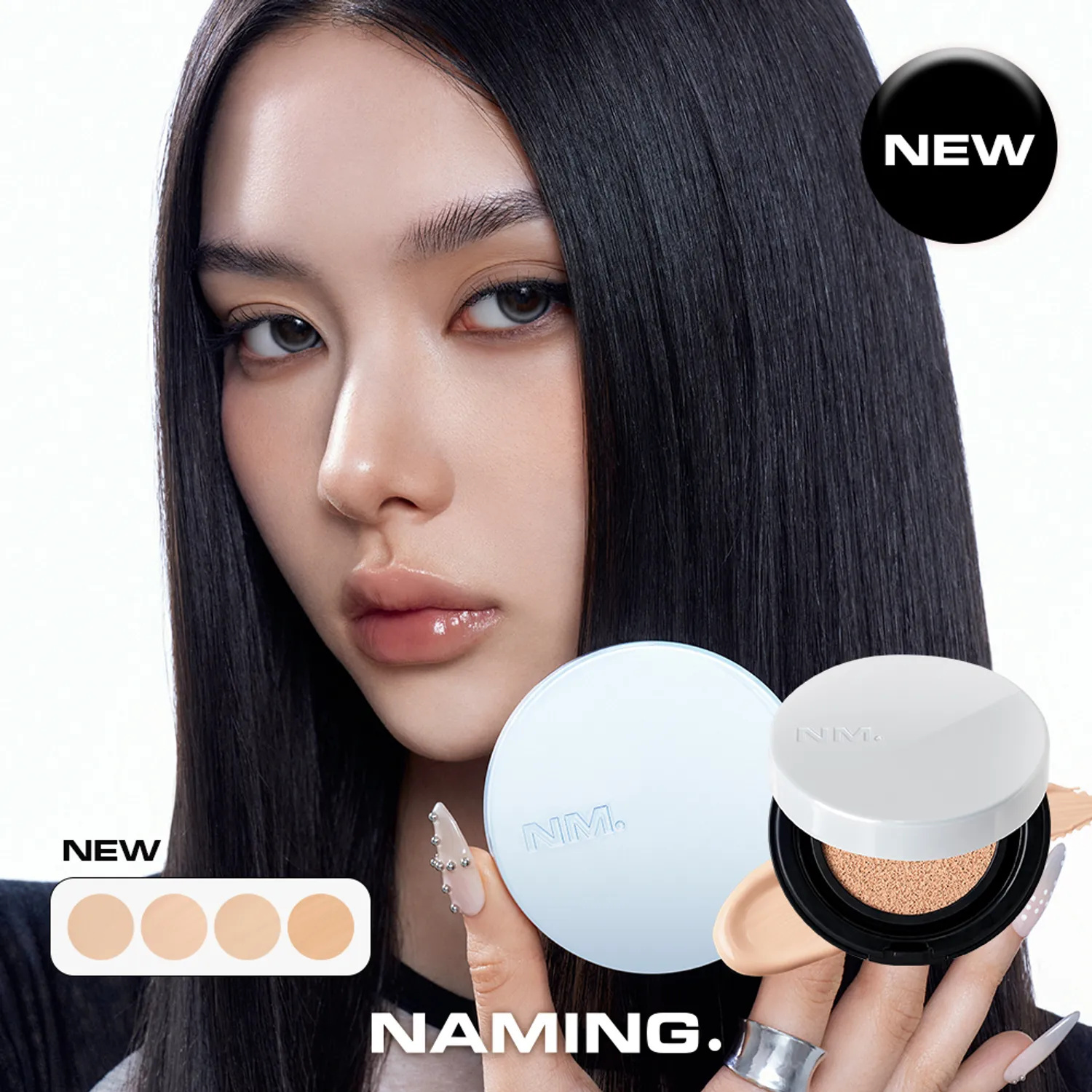 NAMING. 全日持久無瑕大師氣墊粉底 附補充裝【5款色號】