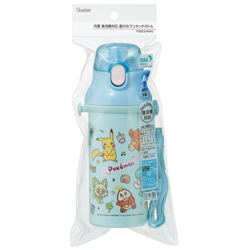 日本製 Skater - Pokemon 直飲水壺 480ml