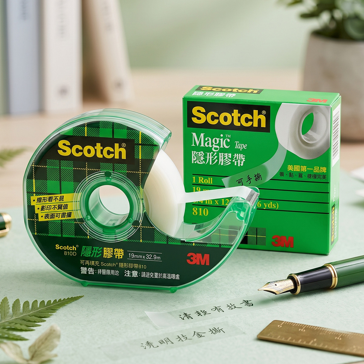 3M SCOTCH 810D 隱形膠帶 12mm / 18mm