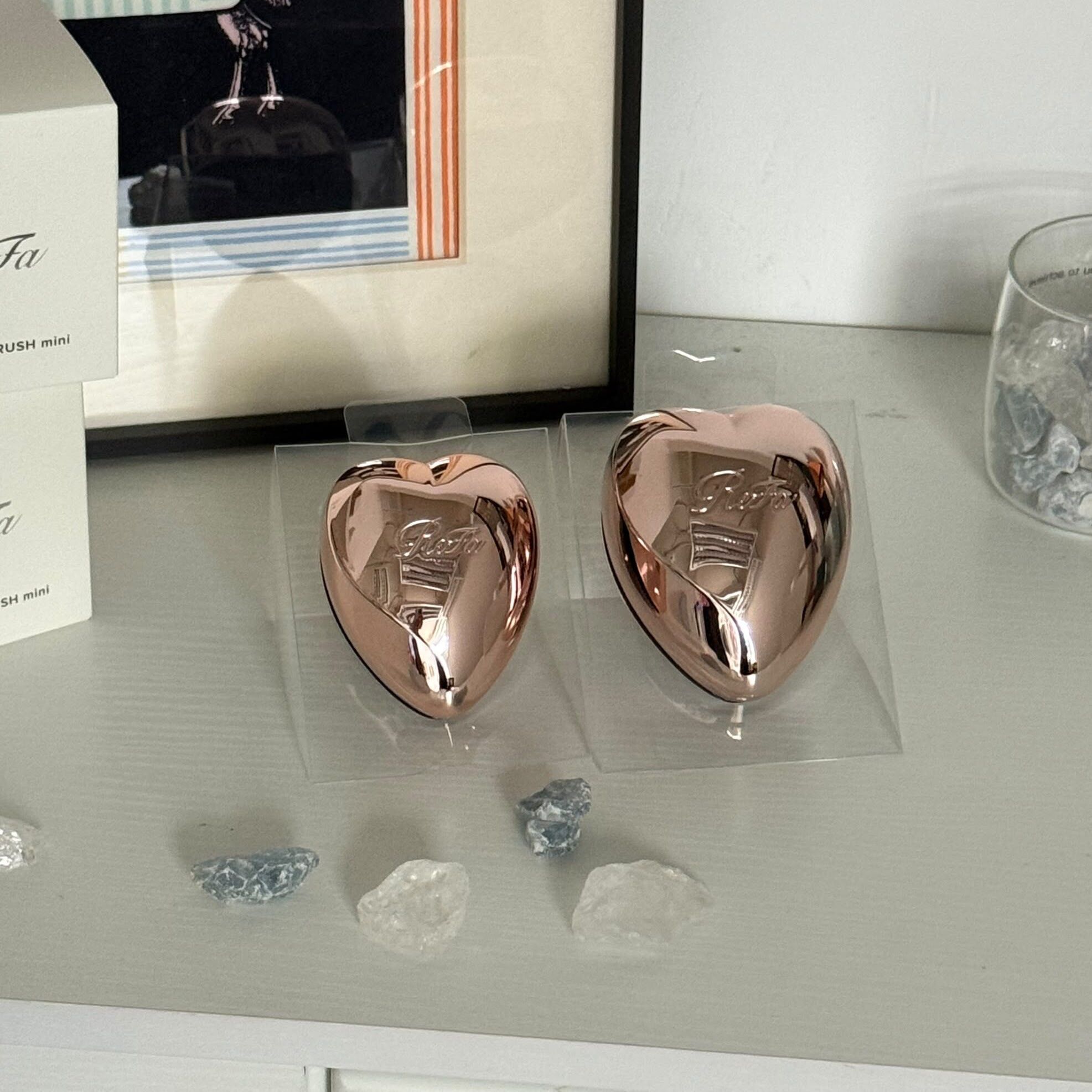 ReFa - Heart Brush Mini #Rose Gold