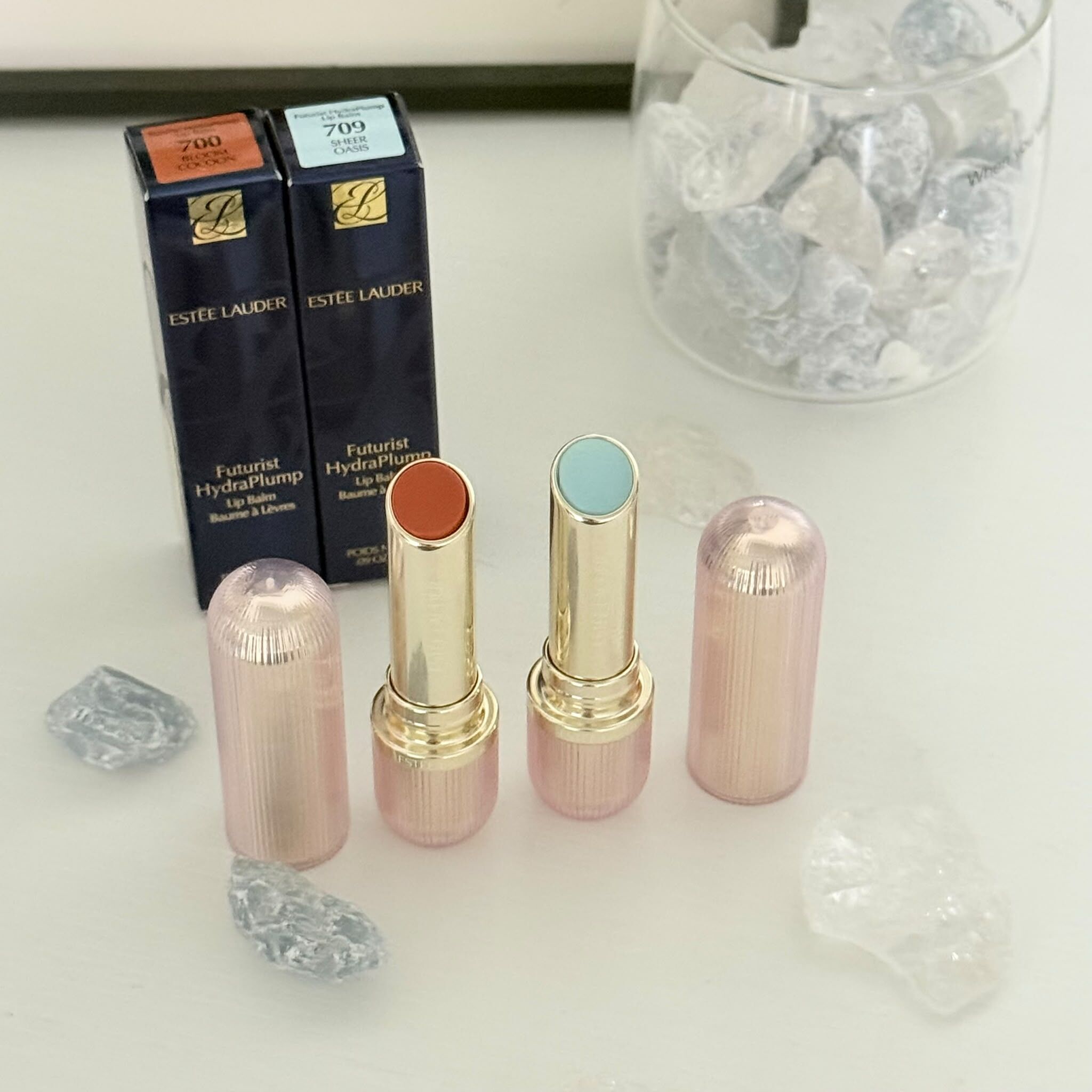 Estée Lauder - Futurist HydraPlump Tinted Lip Balm 水感煥色護唇膏  #700 bloom cocoon #709 sheer oasis