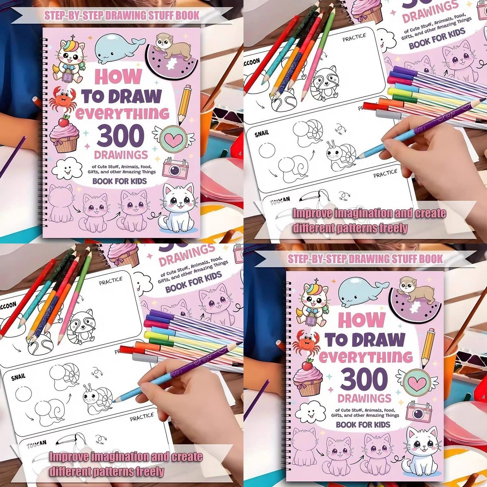 How to Draw Everything 300 Drawings