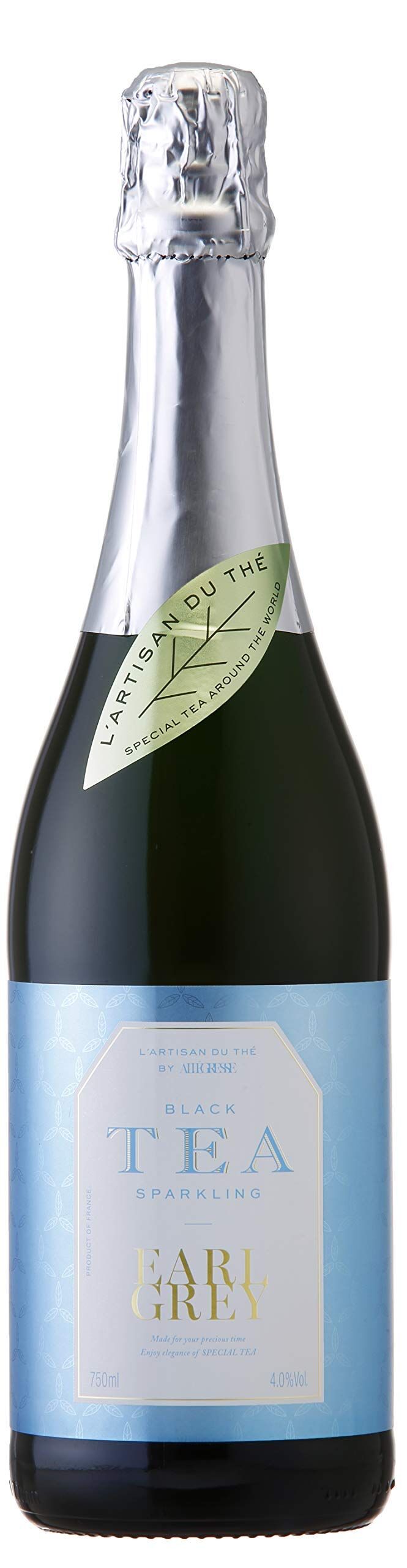 L'ARTISAN DU THÉ BLACK TEA SPARKLING （EARL GREY）4% alc (750ml)