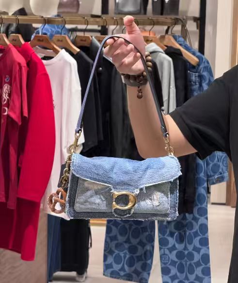 【預購】COACH H080106 單肩包 (藍色)