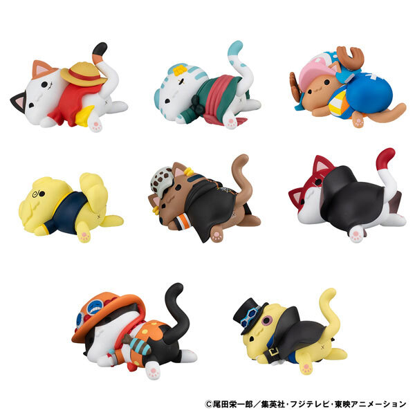 MH 代理版 盒玩 M.C.P 航海王 喵航海王 貼貼系列 全8種 隨機出貨