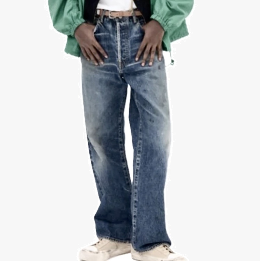 VISVIM 2026 A/W SOCIAL SCULPTURE 01 WIDE DMGD-47 JEANS - PRE ORDER ITEM (預訂中)