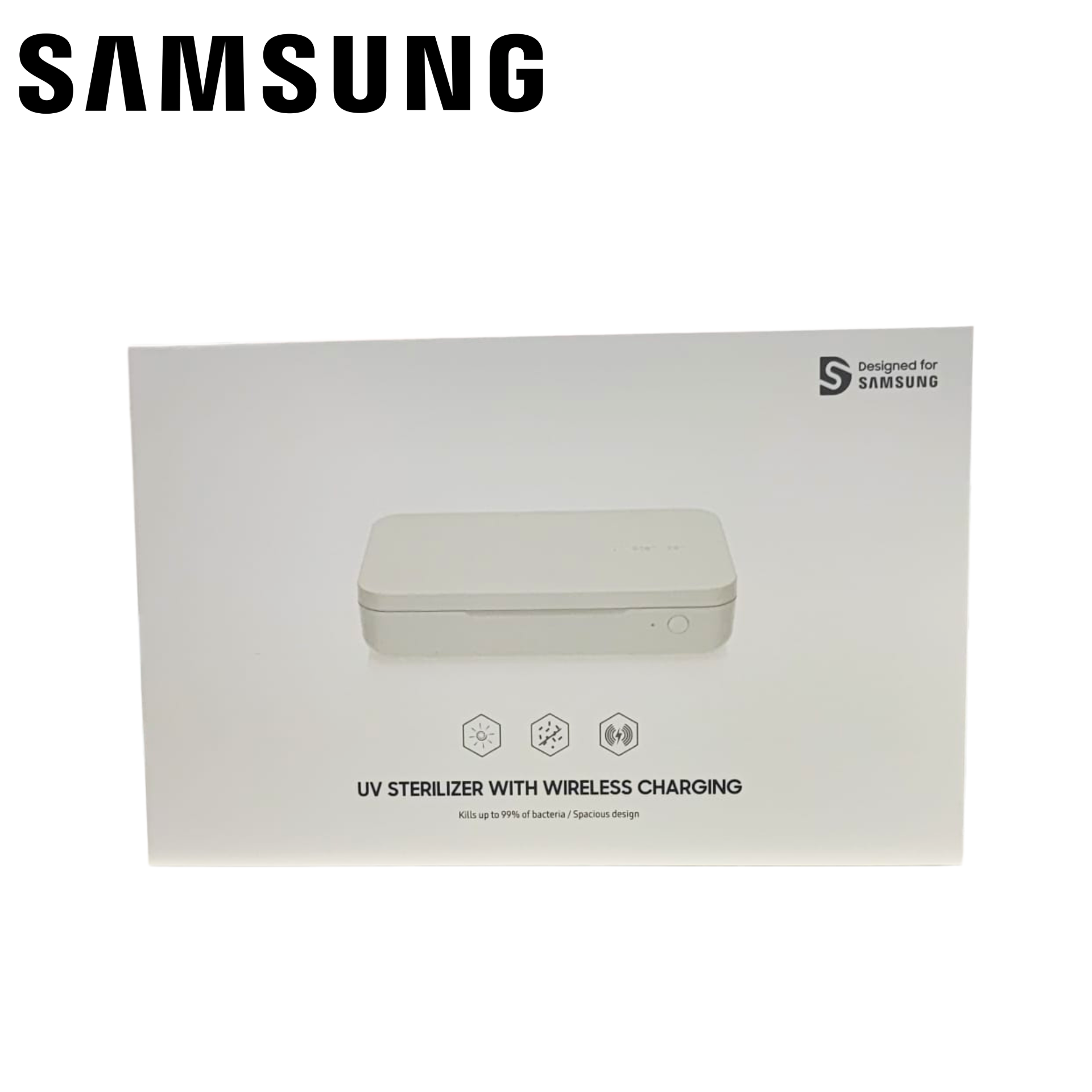 Samsung - ITFIT 無線充電紫外線消毒器(白色) GP-TOU020SABWW(香港行貨)