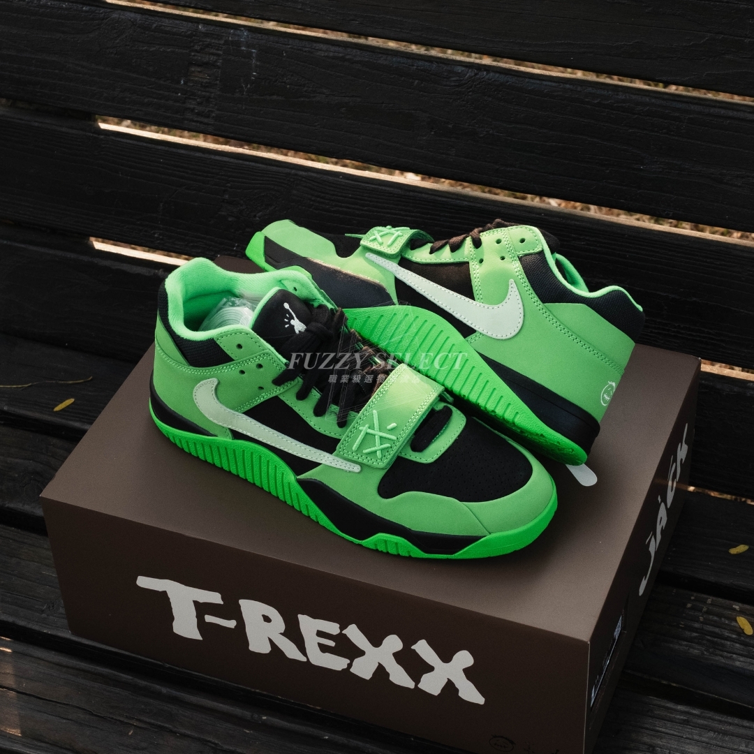 【逢甲FUZZY】Travis Scott x Jordan Jumpman Jack "Green Spark" IM9113-300