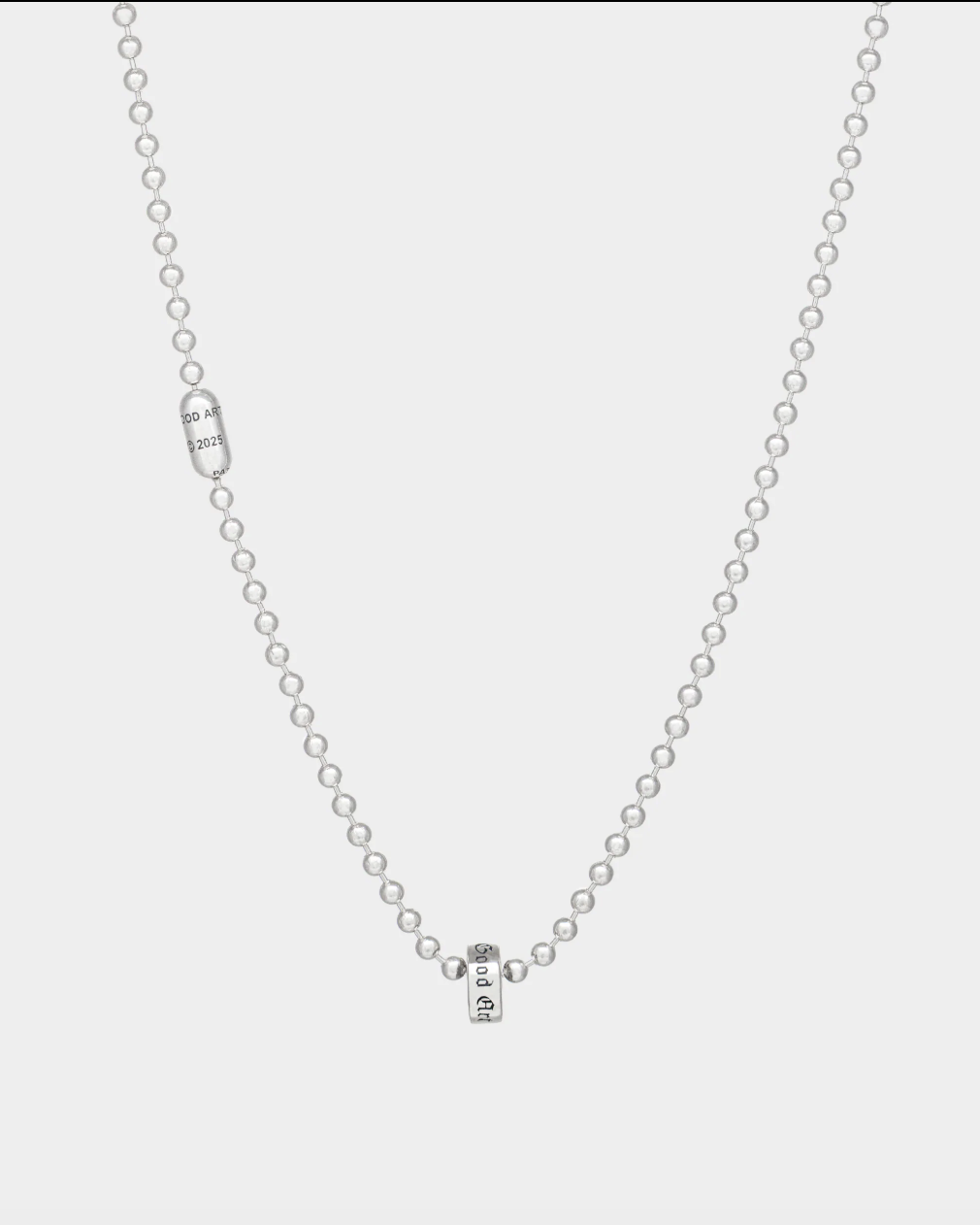 Poplock Necklace - AA w/ Rondel 20”