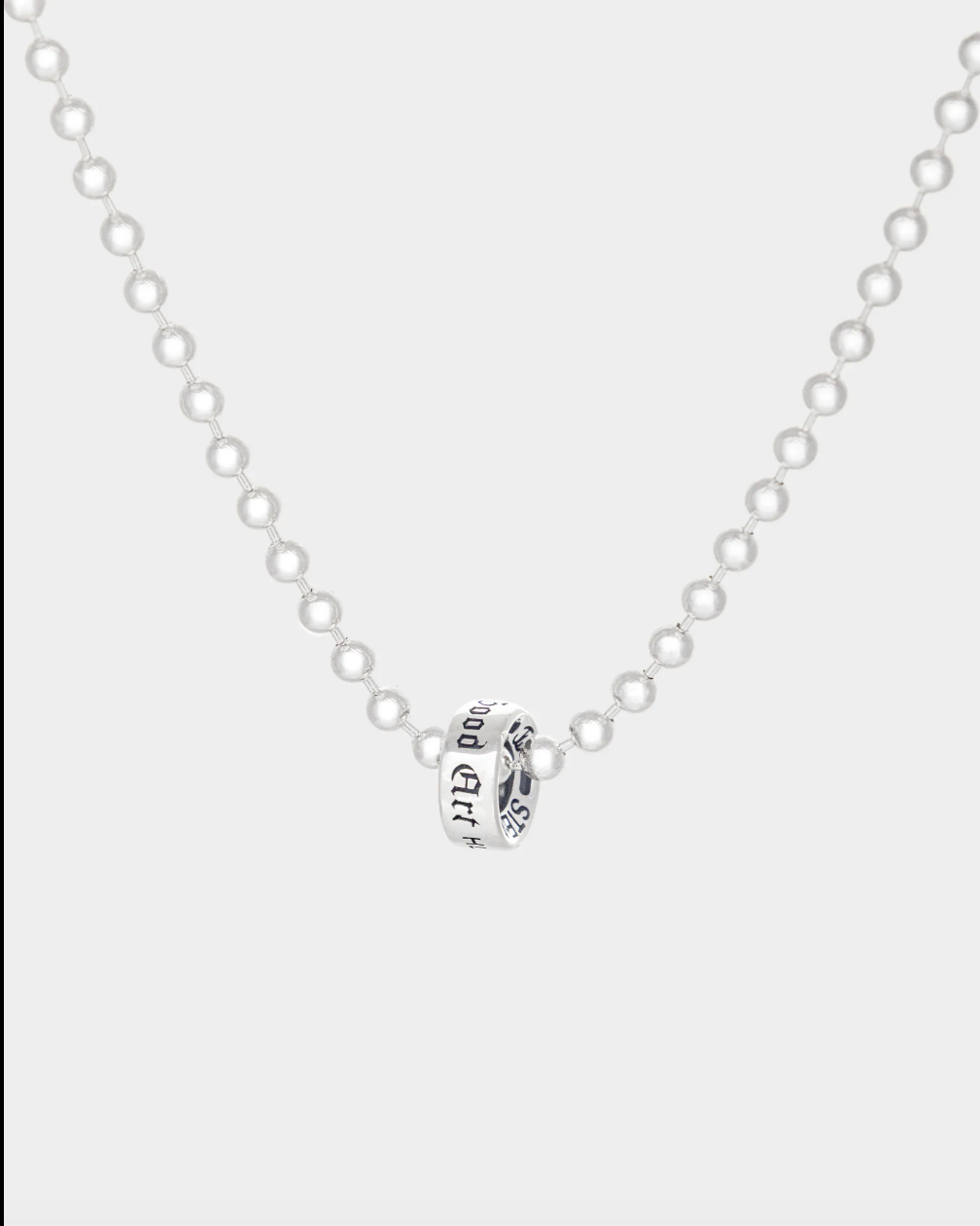 Poplock Necklace - AA w/ Rondel 20”