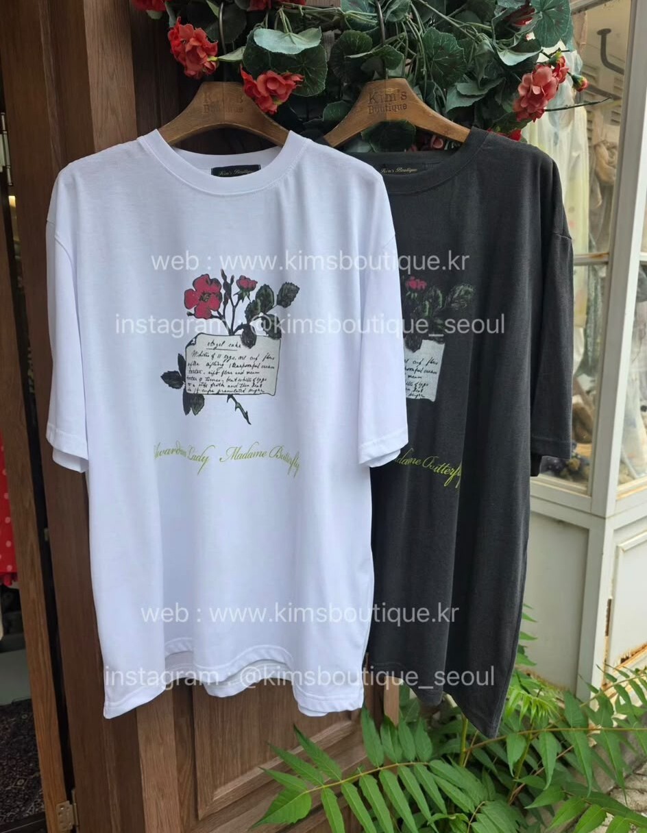 KB83 T-SHIRT  胸 46-52   長27   $489