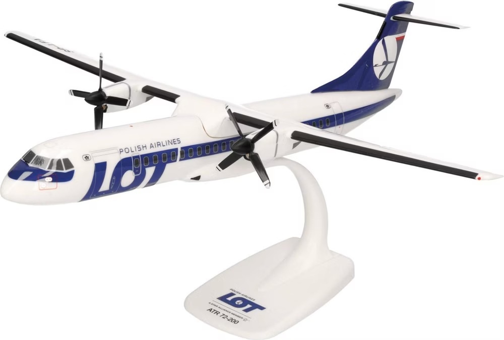 Herpa   1/100 LOT波蘭航空 ATR-72-200