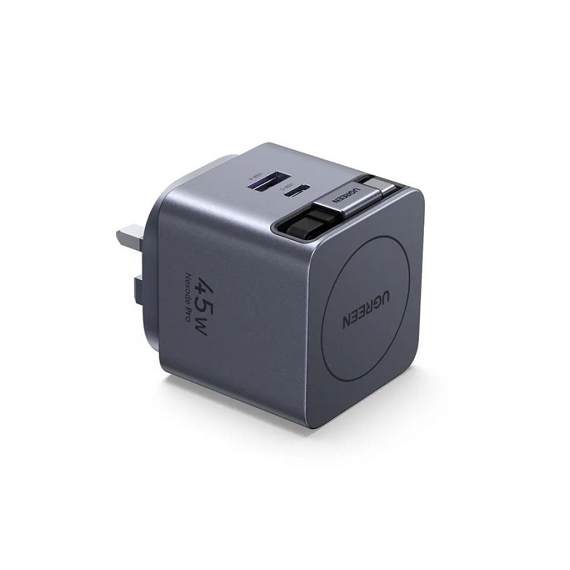 UGREEN 綠聯 Nexode Pro 45W GaN 充電器 X614 (65823)
