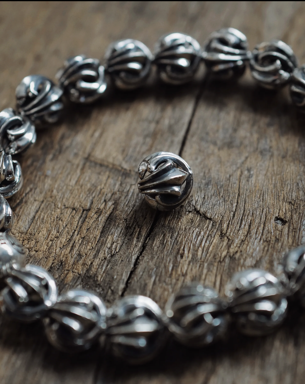 Mating Flight: Chrome Bead 10mm Beads