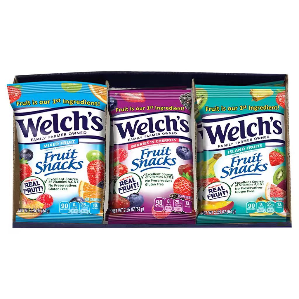 【預購】Welch's H080116 水果軟糖64g (20袋裝)