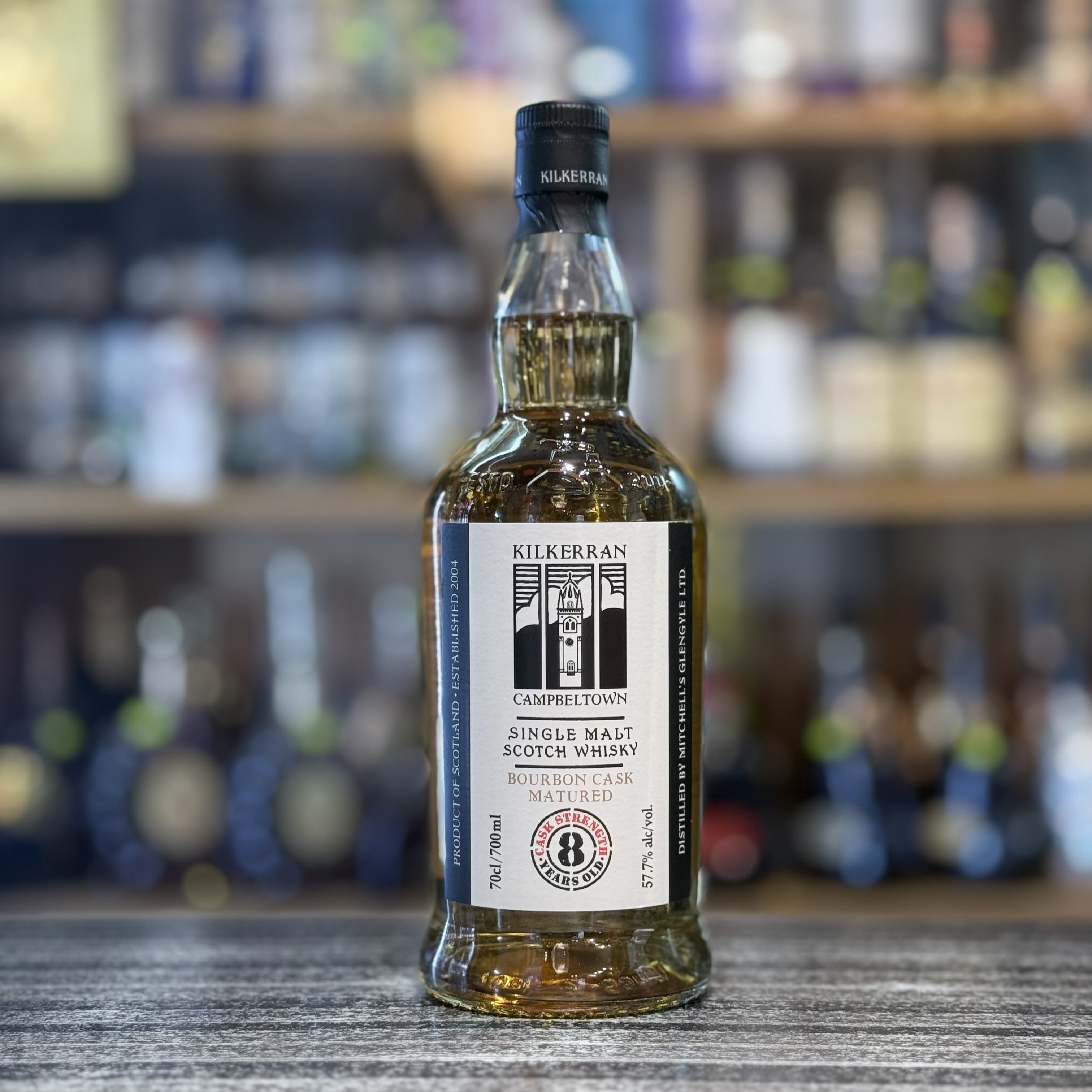 Kilkerran 8 Year Old Cask Strength Batch 12 - 70cl/57.7