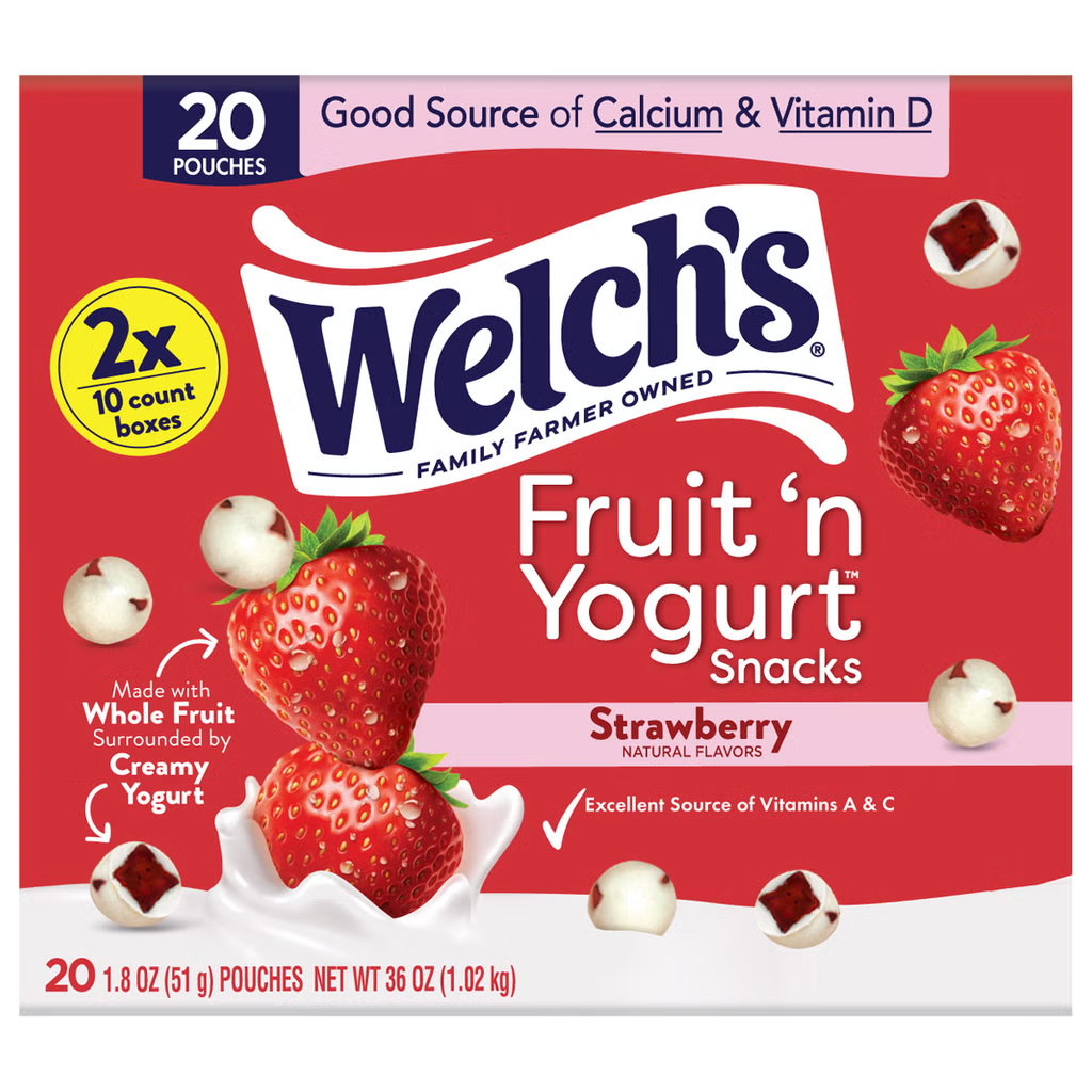 【預購】Welch's H080117 水果軟糖51g (20袋裝)