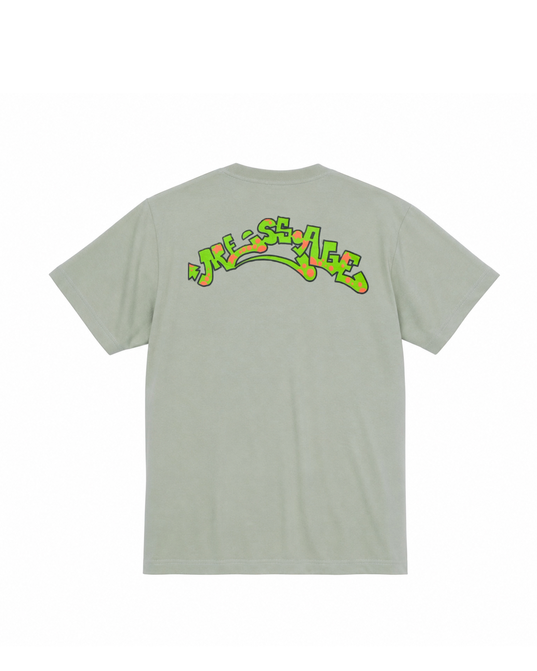 Mess-age "Go Out" Tee - 鼠尾草