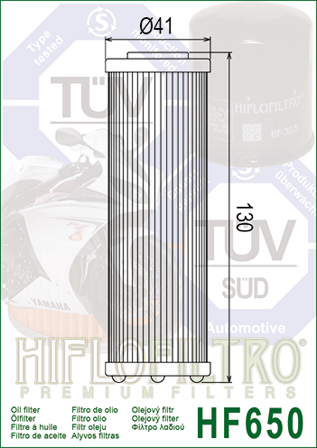 HIFLO OIL FILTER HF650