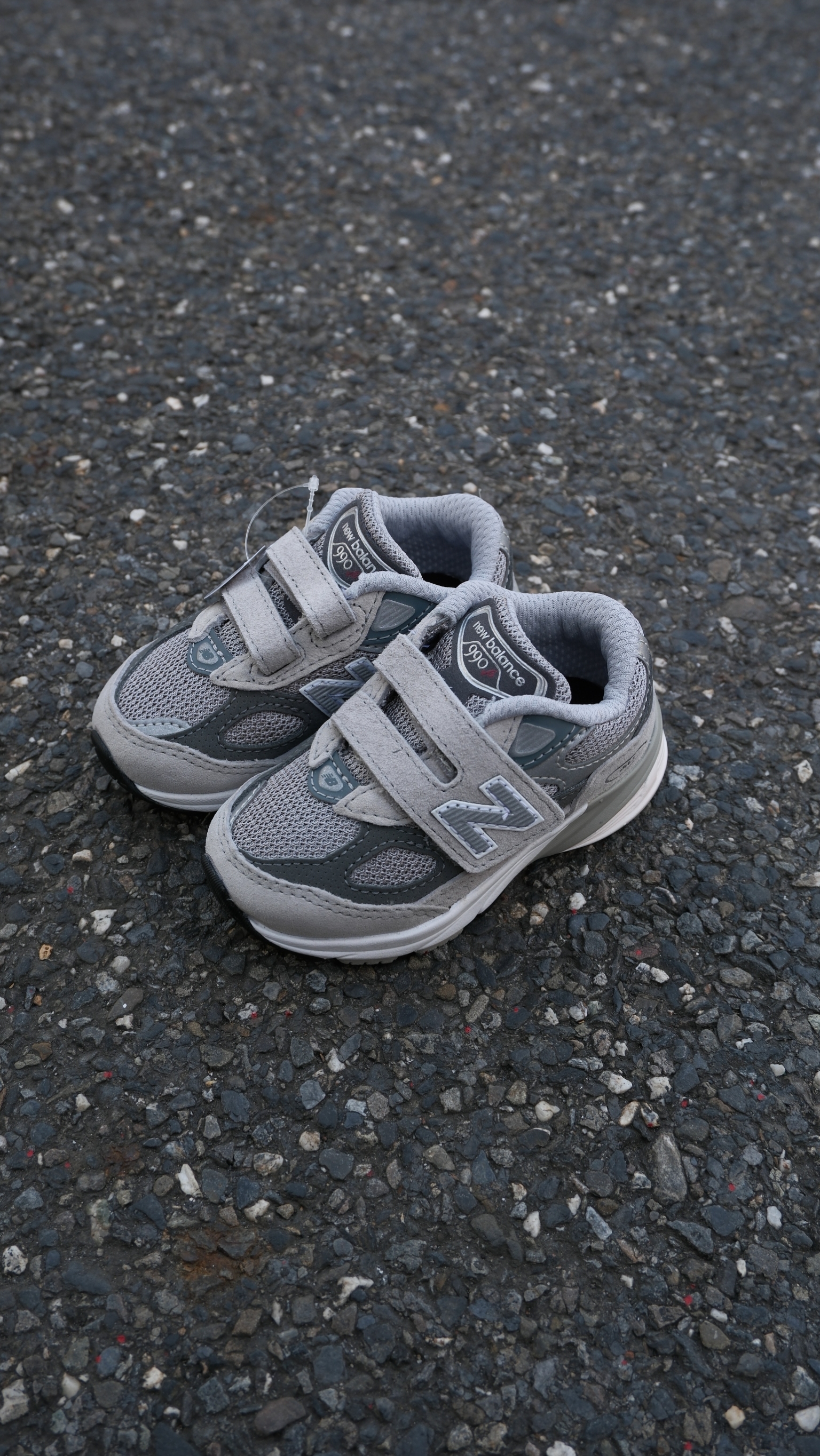 New Balance NB 990 V6 元祖灰 小童 童鞋 休閒鞋 IV990GL6