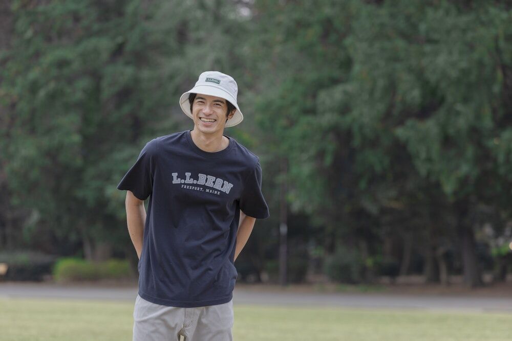 日本 L.L.Bean Logo T-Shirt