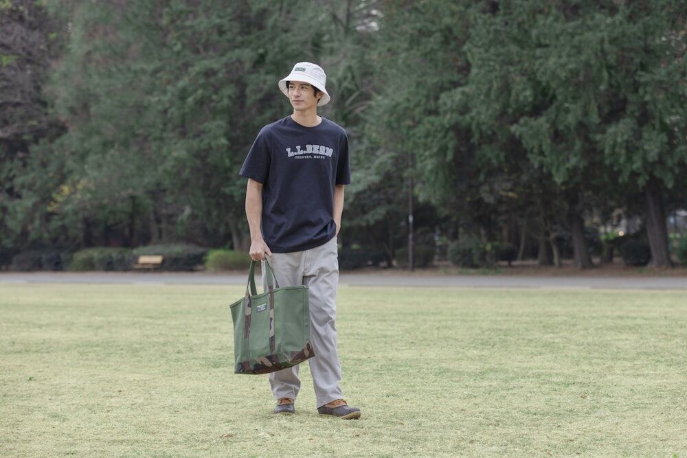 日本 L.L.Bean Logo T-Shirt