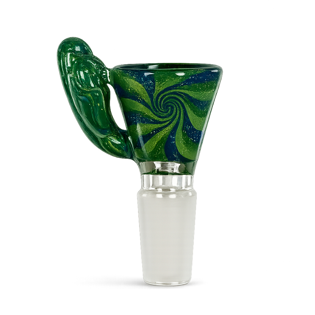 🇨🇦極光Aurora - Oasis Vortex Glass Bowl 綠洲之眼玻璃鍋 - 14mm