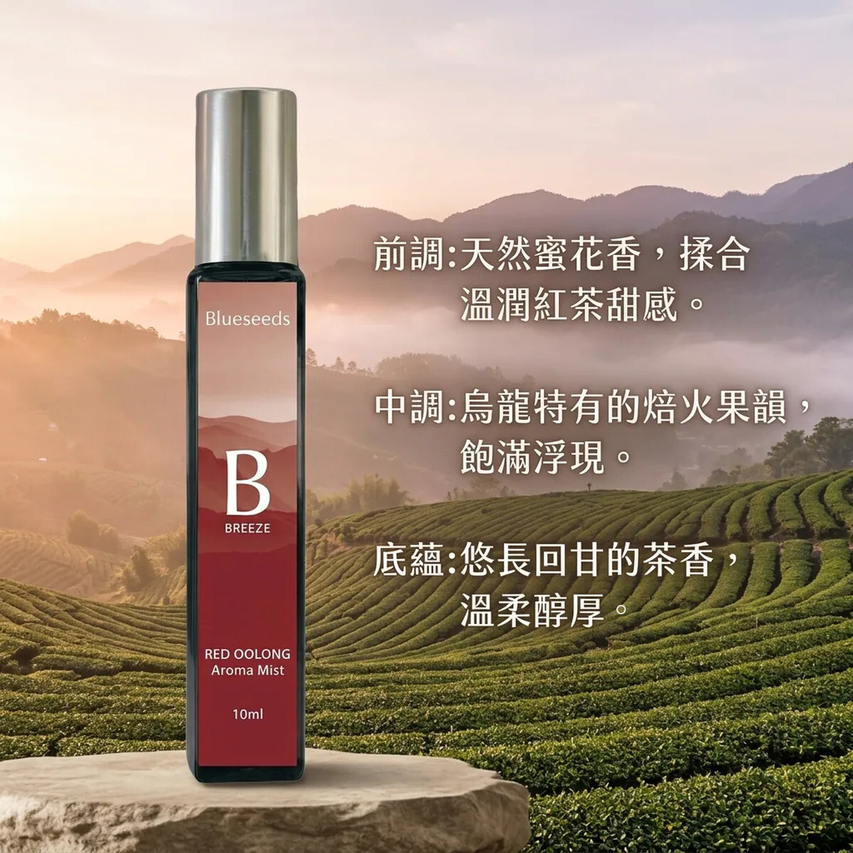 【Blueseeds × 博雅齋】頂級紅烏龍茶香水 10ml (新品上架 限時優惠88折)