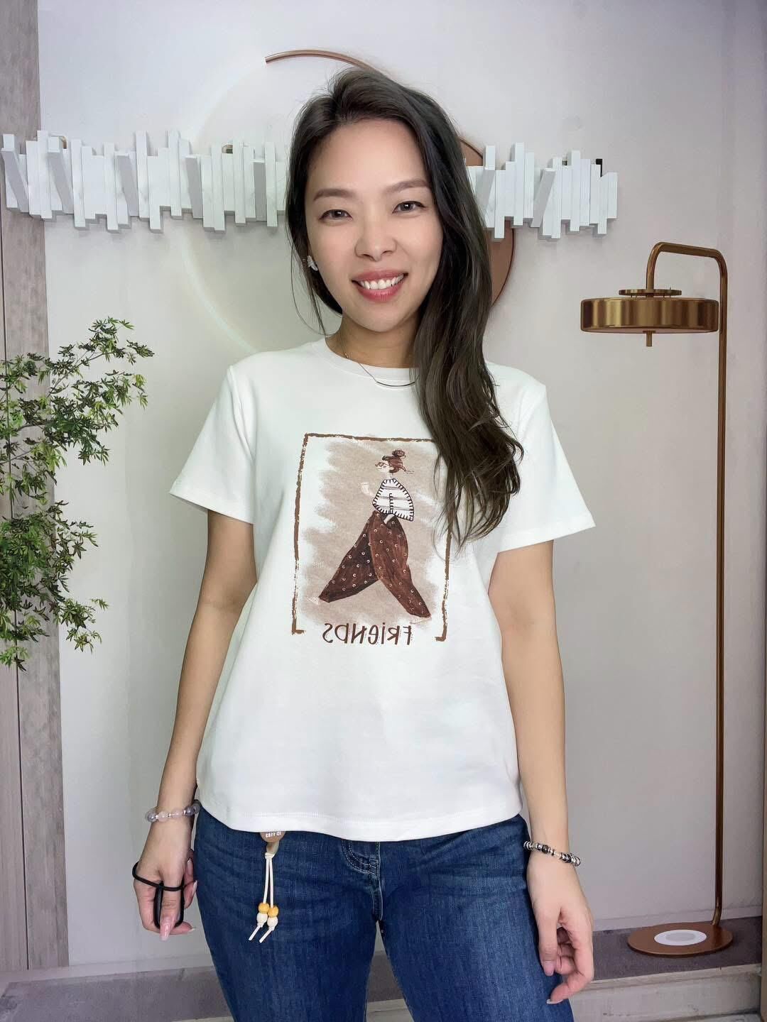Mar 牌子 女仔圖案top~183L