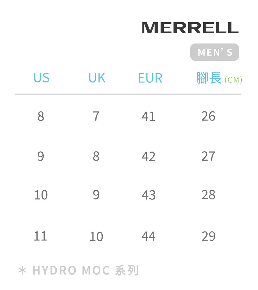 Merrell 男 HYDRO NEXT GEN MOC SE 水陸兩用鞋 ML006031