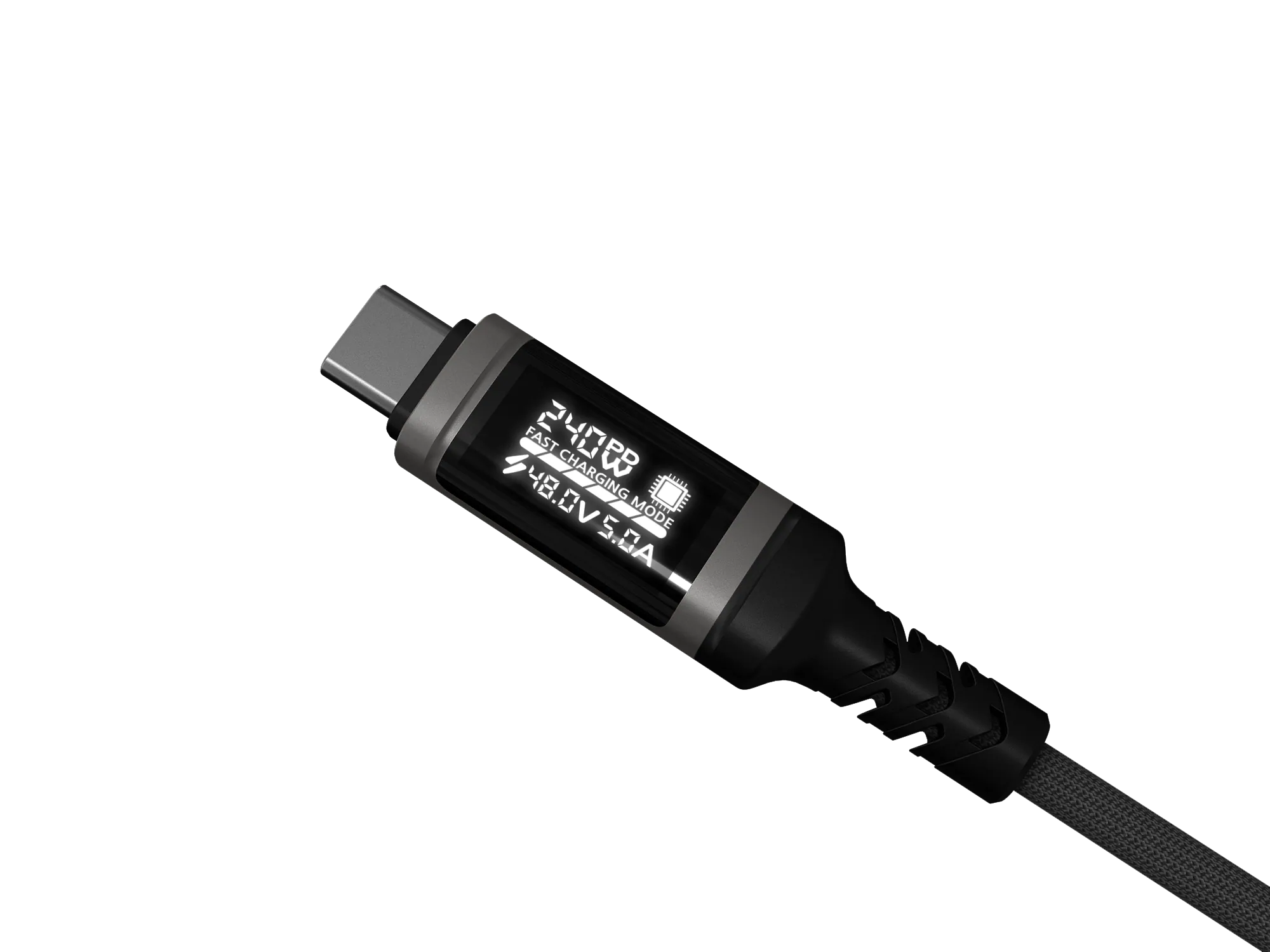 【接受預購】EGO WIRY MAX 普通版｜240W Type‑C to C 數據線｜高速快充｜耐用編織線材