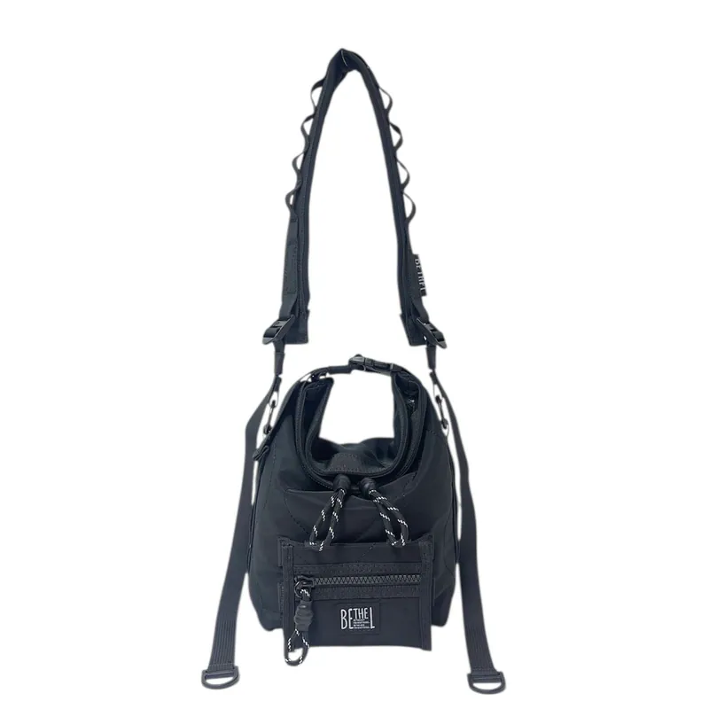 DB040 Bethel 二合一兩用袋(小) - Main Bag : W10 x D15 x H15-25CM -Detachable Zip Pouch :W12 x H9CM