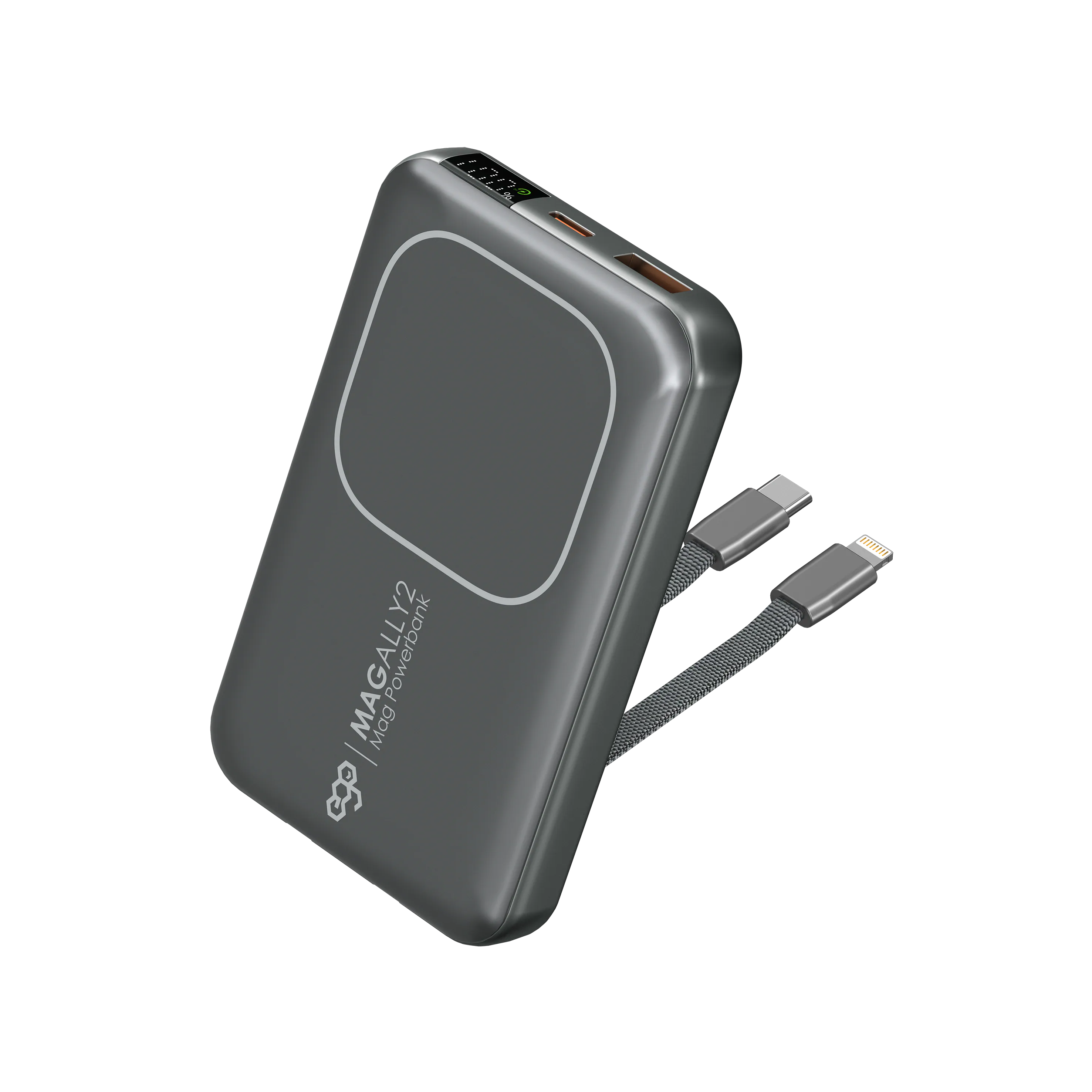 【接受預購】EGO MagAlly2｜10000mAh 內置線磁吸外置電池｜MagSafe 快充｜旅行＋日常必備