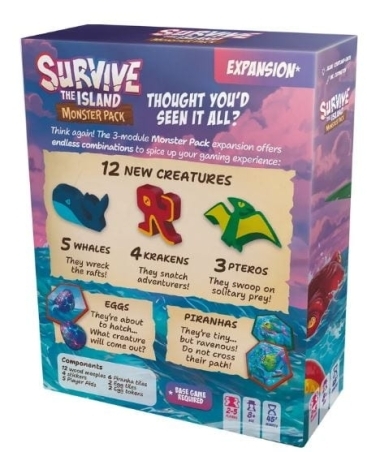 逃離絕命島 怪獸擴充 英文版 Survive The Island Monster Pack