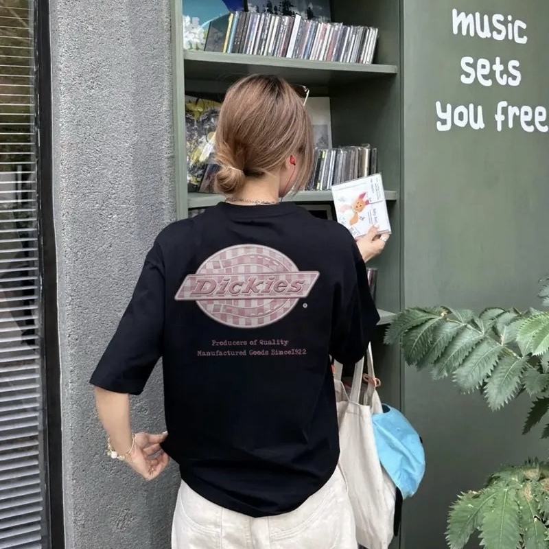 DICKIES 馬蹄格紋 圖案短袖 刺繡 五款 男女同款 情侶衣