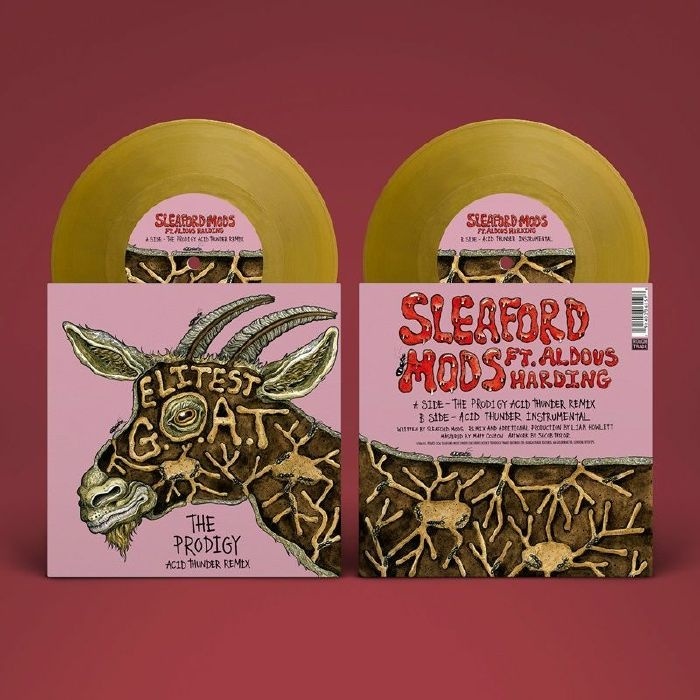 Sleaford Mods《Elitest G.O.A.T. (The Prodigy Acid Thunder Remix)》（7吋金膠）