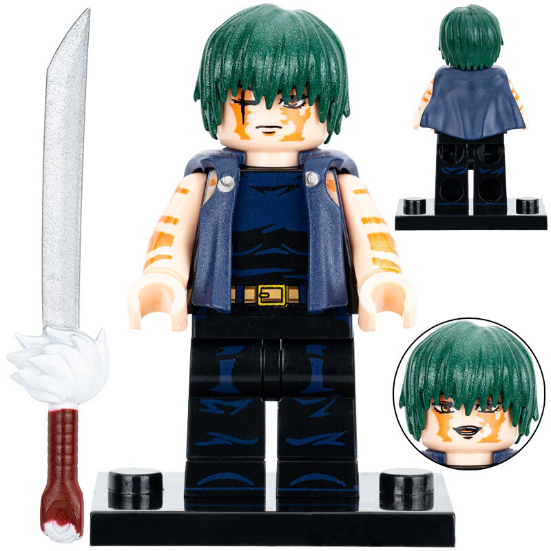 Jujutsu Kaisen Maki Zenin Custom Minifigures Fit Lego WM6201 WM2859