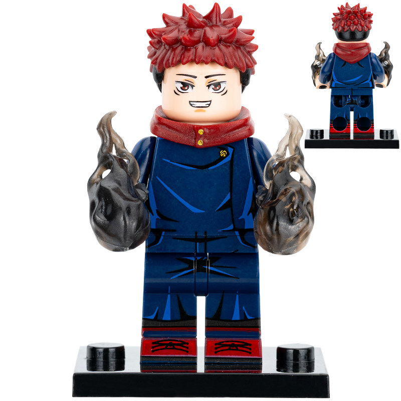 Jujutsu Kaisen Itadori Yuji Custom Minifigures Fit Lego WM6201 WM2861