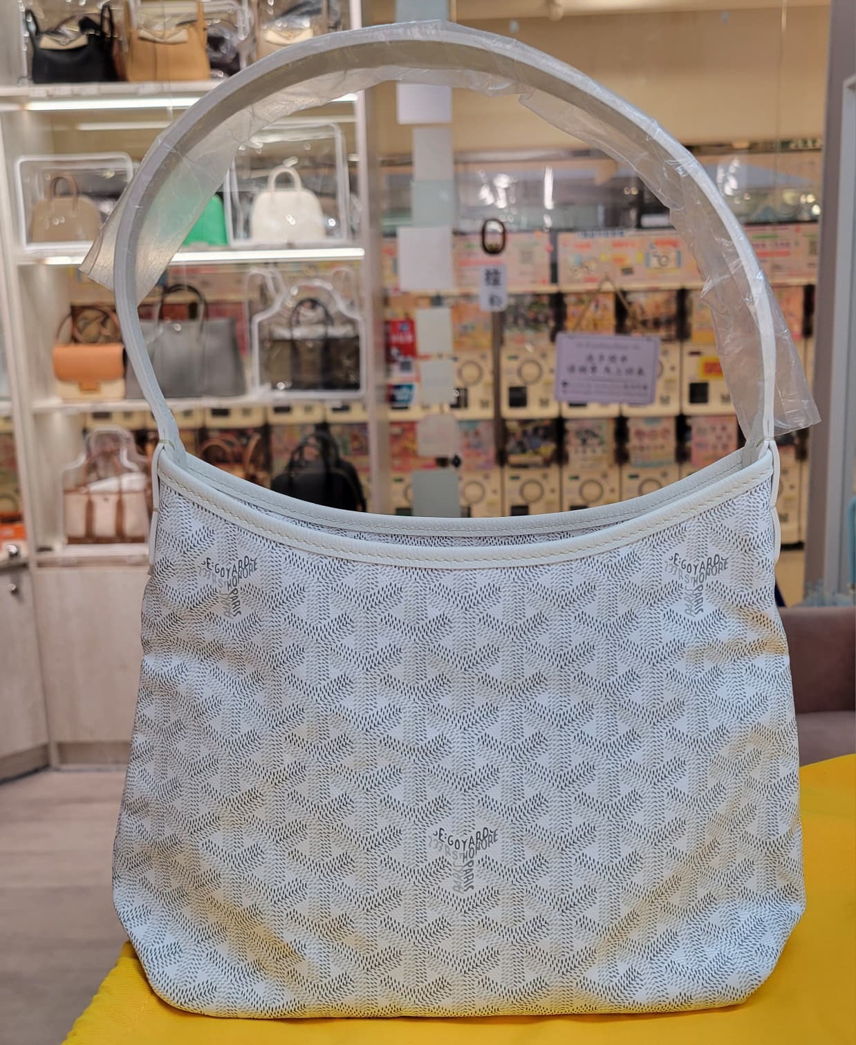 Goyard mini hobo BLANC 白色