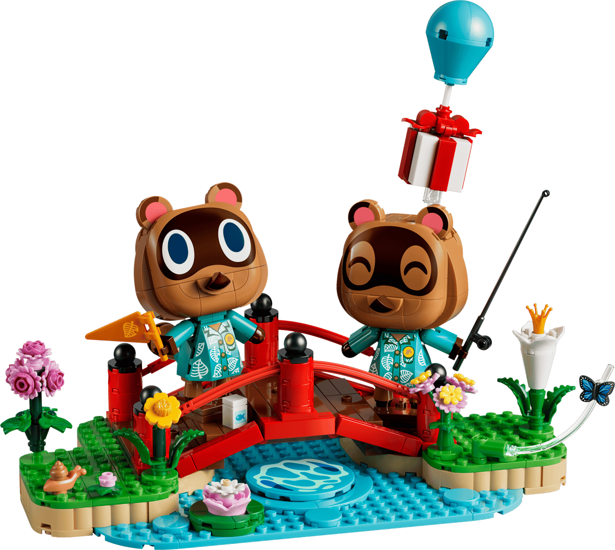 LEGO 77059 Bean Civet & Grain Civet Take a Leisurely Stroll │Faymi brick lego store