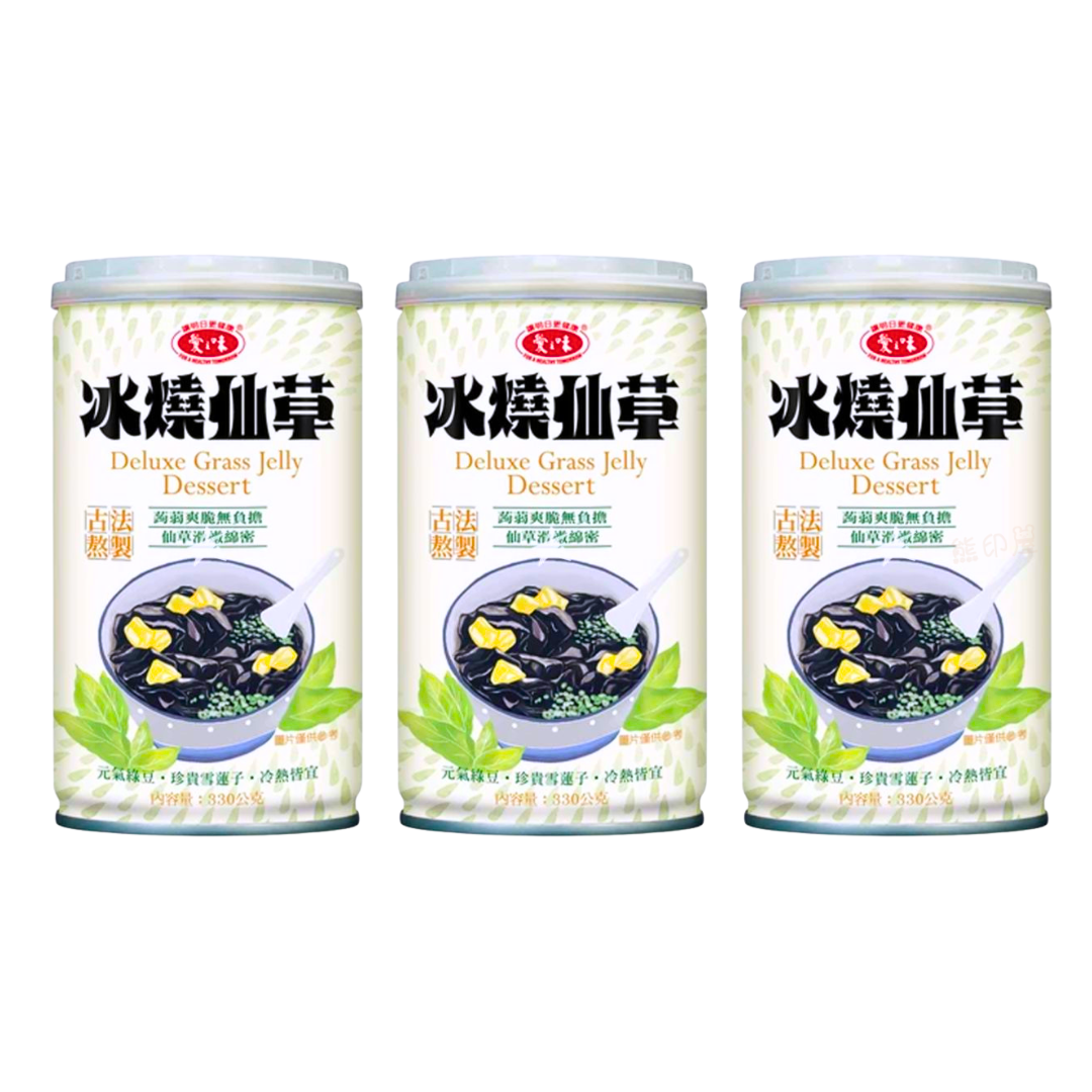 愛之味冰燒仙草 330g x3 到期日 2026-9-1