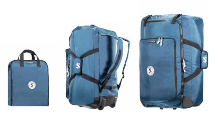 SCUBAPRO SPORT BAG 125 後背摺疊滾輪式裝備袋