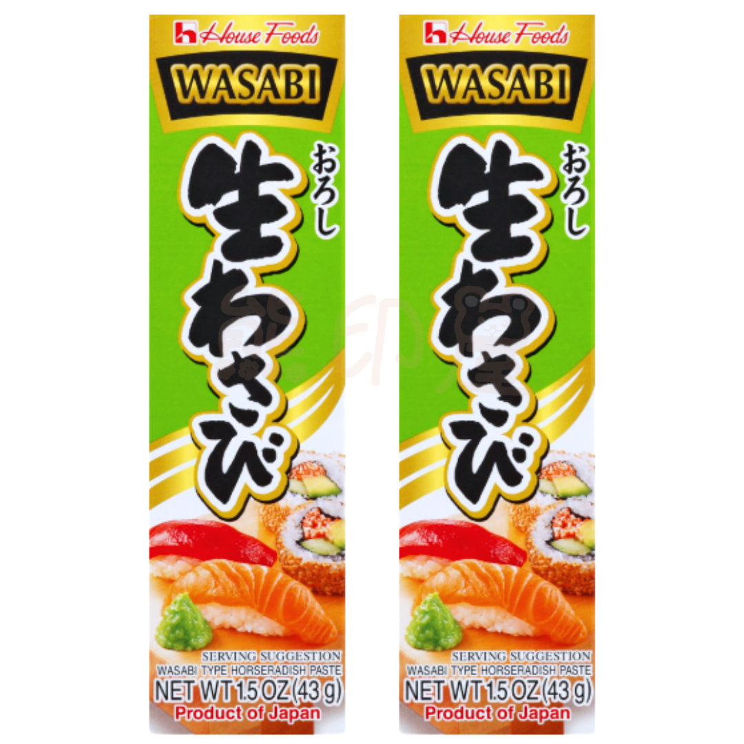 日本好侍芥末醬 魚生刺身壽司專用 43g x2 到期日 2026-9-8
