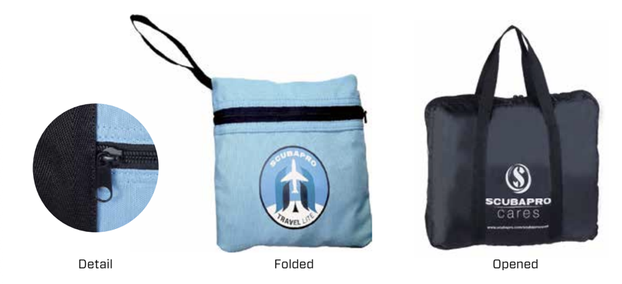SCUBAPRO CARRY-ON FOLDABLE 折疊收納登機包