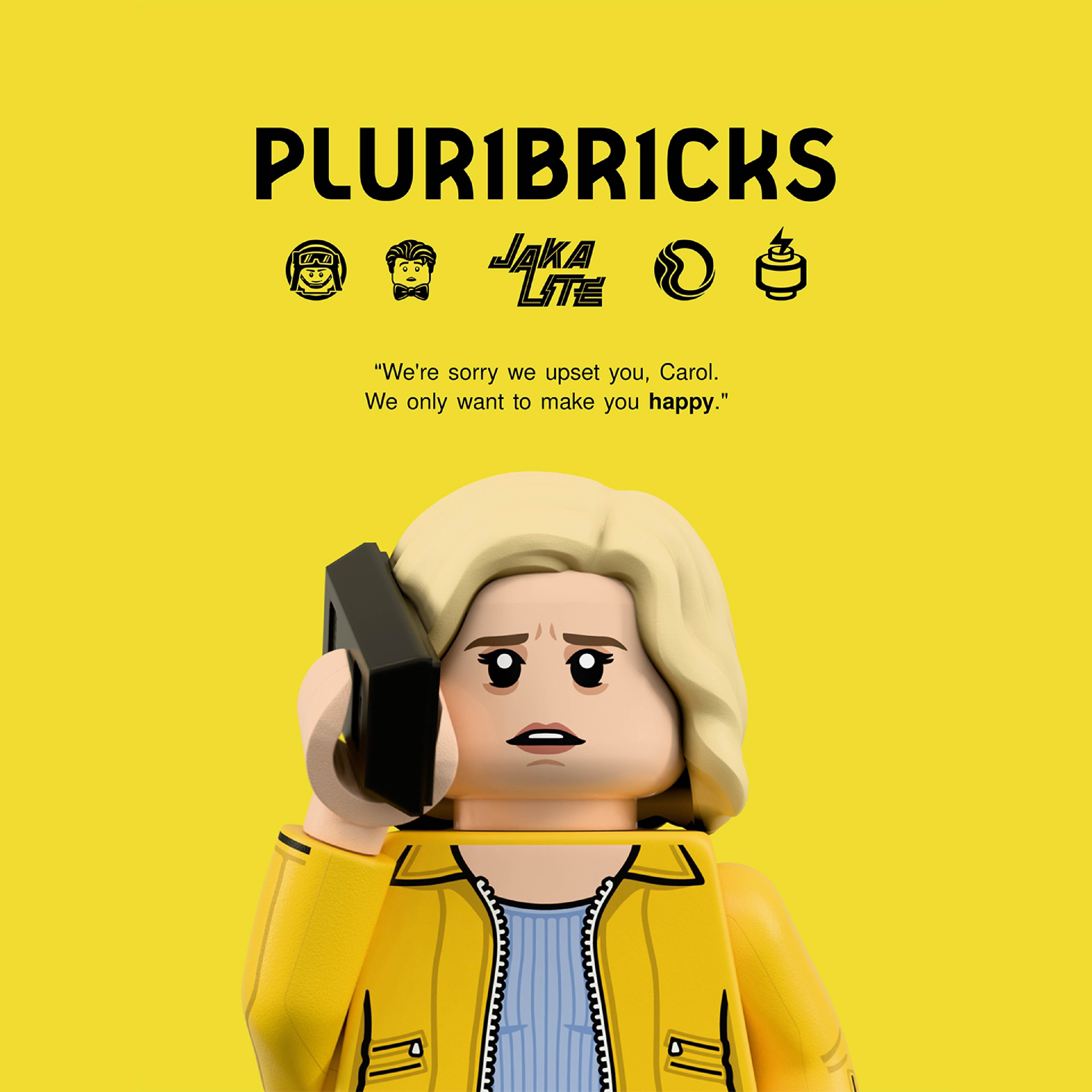 【OBT Bricks X Carlsfigs X Melnik X Jaka Brick】Pluribricks Pack