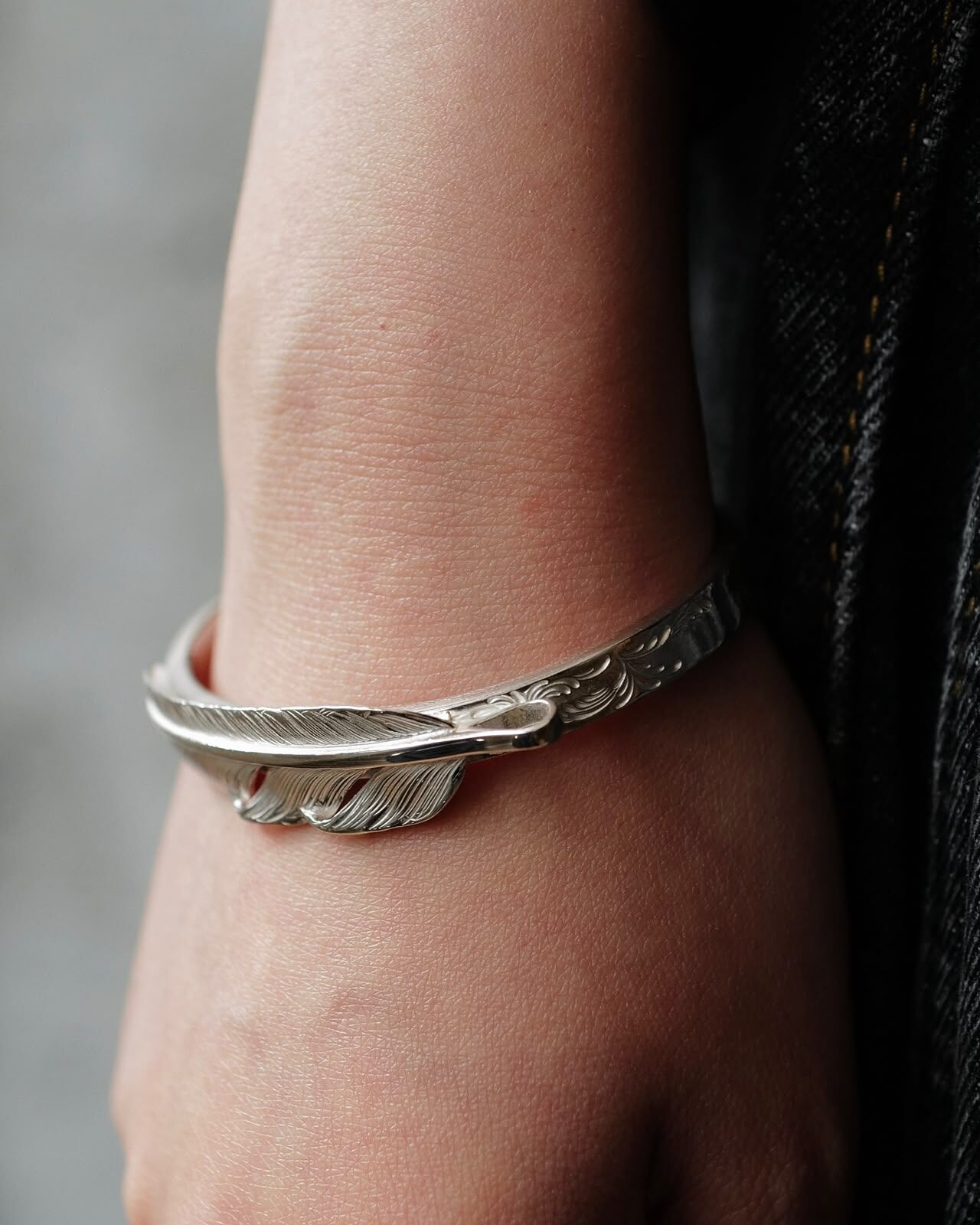 5mm飛行羽唐草bangle*