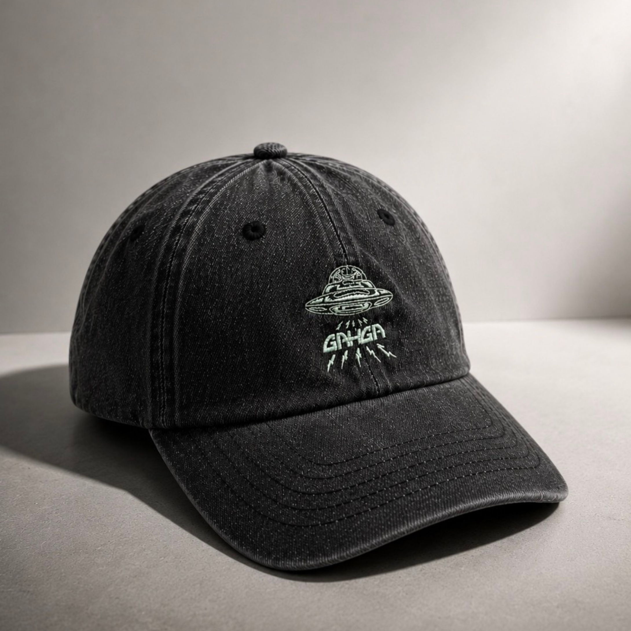 Gahga｜Cap｜復古水洗 UFO 棒球帽